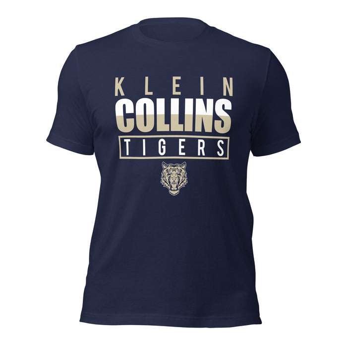 Klein Collins High School Tigers Premium Navy T-shirt 29