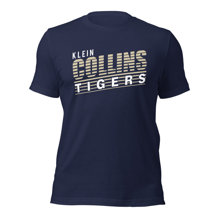 Klein Collins High School Tigers Premium Navy T-shirt 32