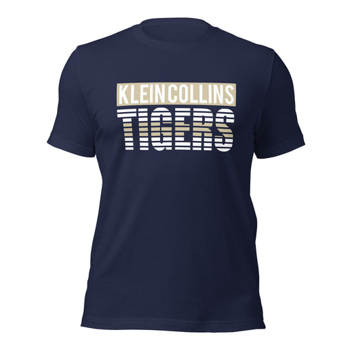 Klein Collins High School Tigers Premium Navy T-shirt 35