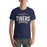 Man wearing a Klein Collins High School Tigers Premium Navy T-shirt 44