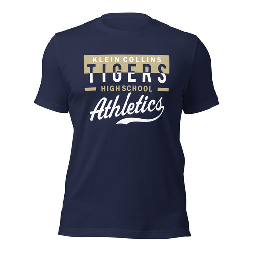 Klein Collins High School Tigers Premium Navy T-shirt 48