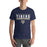 Man wearing a Klein Collins High School Tigers Premium Navy T-shirt 49