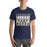 Man wearing a Klein Collins High School Tigers Premium Navy T-shirt 86