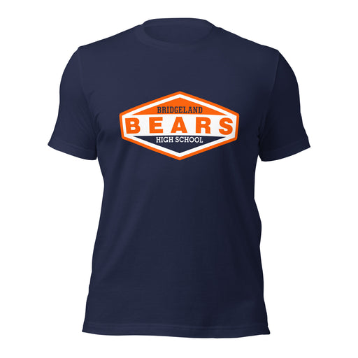 Bridgeland High School Bears Premium Navy Unisex T-shirt 09