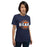 Woman wearing a Bridgeland High School Bears Premium Navy Unisex T-shirt 11