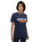 Woman wearing a Bridgeland High School Bears Premium Navy Unisex T-shirt 21