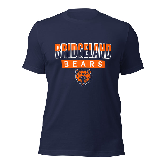 Bridgeland High School Bears Premium Navy Unisex T-shirt 23