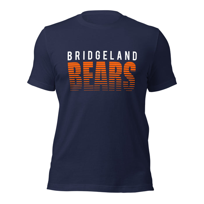 Bridgeland High School Bears Premium Navy Unisex T-shirt 24