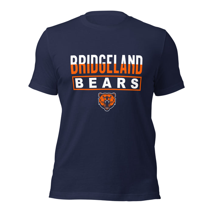 Bridgeland High School Bears Premium Navy Unisex T-shirt 29