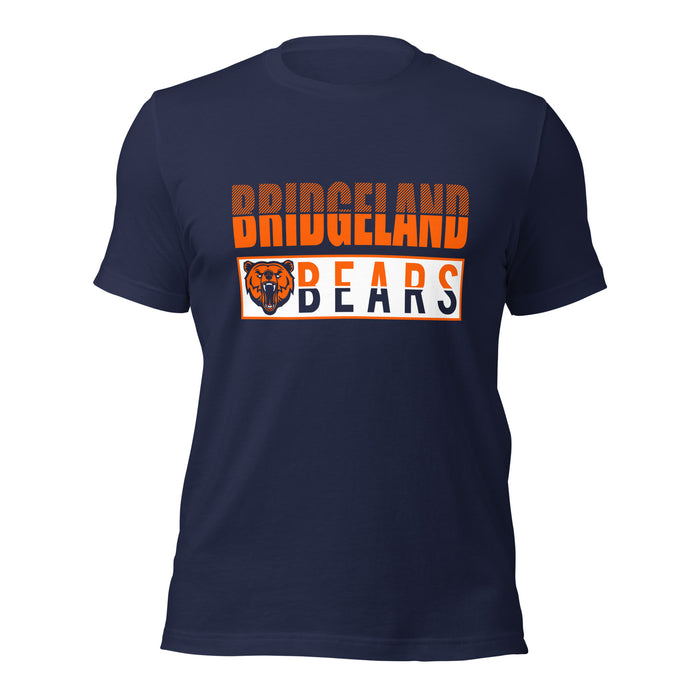 Bridgeland High School Bears Premium Navy Unisex T-shirt 31