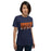 Woman wearing a Bridgeland High School Bears Premium Navy Unisex T-shirt 32