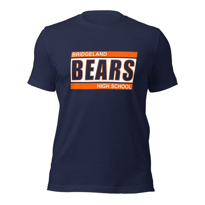 Bridgeland High School Bears Premium Navy Unisex T-shirt 72