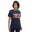 Woman wearing a Bridgeland High School Bears Premium Navy Unisex T-shirt 72