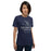 Woman wearing a College Park High School Cavaliers Premium Navy Unisex T-shirt 206