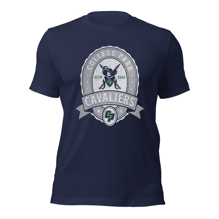 College Park High School Cavaliers Premium Navy Unisex T-shirt 213