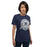 Woman wearing a College Park High School Cavaliers Premium Navy Unisex T-shirt 213