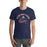 Man wearing a Allen High School Eagles Premium Navy Blue Unisex T-shirt 218