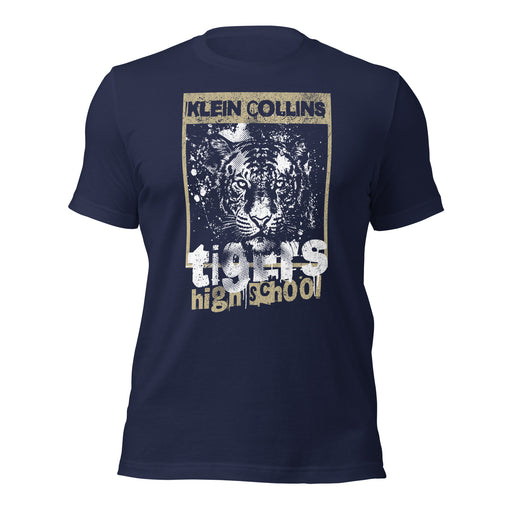 Klein Collins High School Tigers Premium Navy T-shirt 202