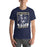 Man wearing a Klein Collins High School Tigers Premium Navy T-shirt 202