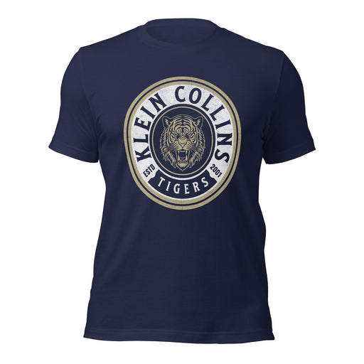 Klein Collins High School Tigers Premium Navy T-shirt 208