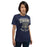 Woman wearing a Klein Collins High School Tigers Premium Navy T-shirt 212