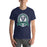 Student wearing Cypress Ridge High School Rams Navy Premium Unisex T-shirt 212