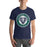 Student wearing Cypress Ridge High School Rams Navy Premium Unisex T-shirt 216