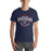 Student wearing Cypress Springs High School Panthers Navy Premium Unisex T-shirt 211