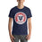 Student wearing Cypress Springs High School Panthers Navy Premium Unisex T-shirt 220