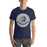 Student wearing Flower Mound High School Jaguars Navy Blue Premium T-shirt 215