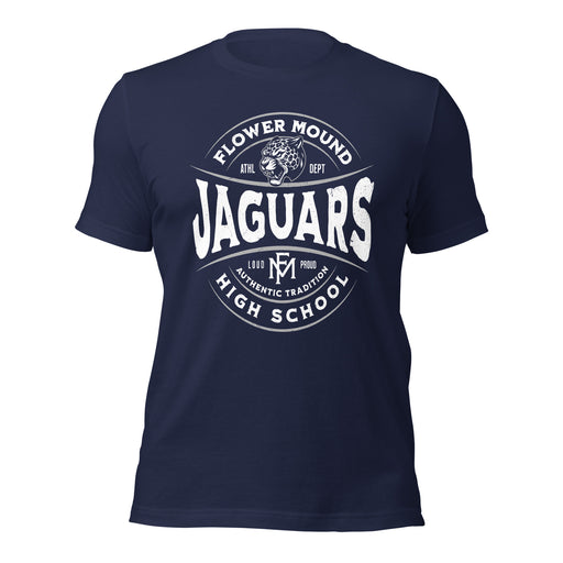 Flower Mound High School Jaguars Navy Blue Premium T-shirt 218