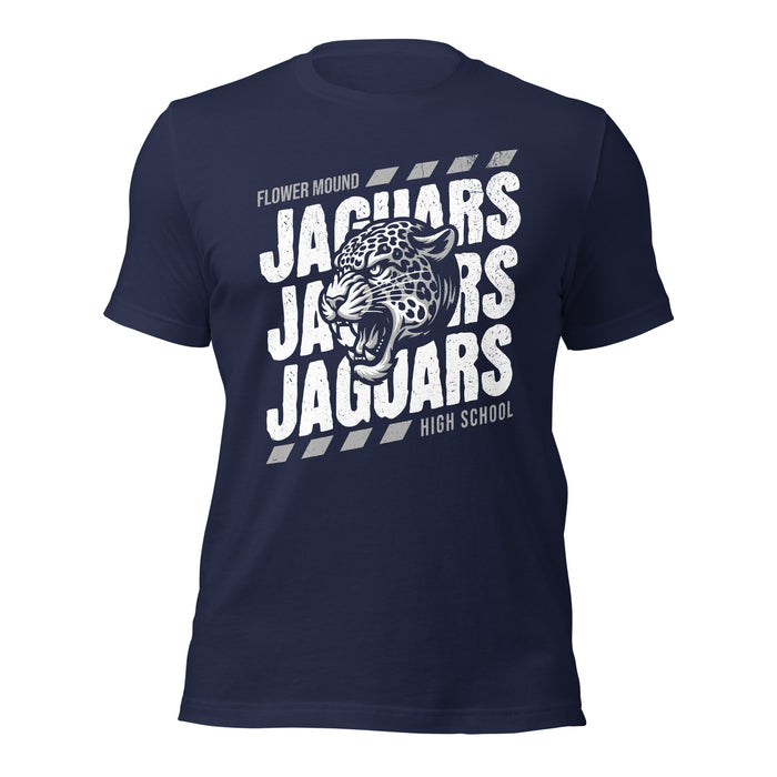 Flower Mound High School Jaguars Navy Blue Premium T-shirt 223