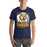 Man wearing Nimitz High School Cougars Navy Blue Premium Unisex T-shirt 202