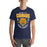 Man wearing Nimitz High School Cougars Navy Blue Premium Unisex T-shirt 204