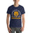 Man wearing Nimitz High School Cougars Navy Blue Premium Unisex T-shirt 208