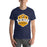 Man wearing Nimitz High School Cougars Navy Blue Premium Unisex T-shirt 209