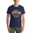 Man wearing Nimitz High School Cougars Navy Blue Premium Unisex T-shirt 211