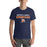 Man wearing Seven Lakes High School Spartans Navy Premium Unisex T-shirt 222