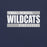 Close-up view of Tomball Memorial High School Wildcats Navy Premium Unisex T-shirt 098