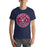 Man wearing Tompkins High School Falcons Navy Premium Unisex T-shirt 215