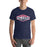 Man wearing Tompkins High School Falcons Navy Premium Unisex T-shirt 009