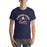 Man wearing Allen High School Eagles Premium Navy Blue Unisex T-shirt 218