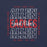 Close-up view of Allen High School Eagles Premium Navy Blue Unisex T-shirt 228