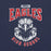 Close-up view of Allen High School Eagles Premium Navy Blue Unisex T-shirt 202