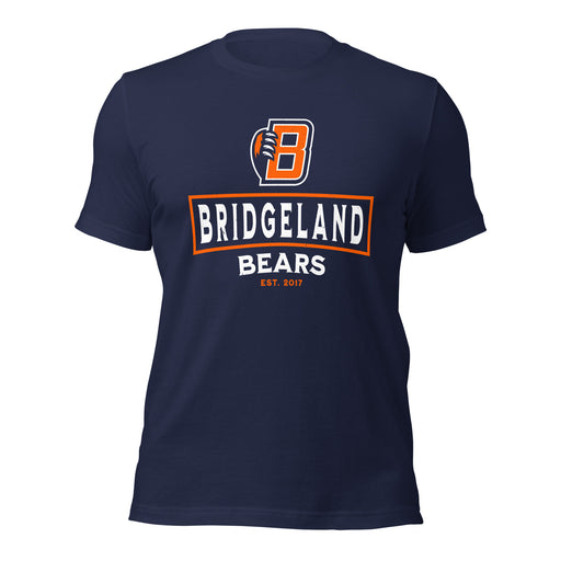 Bridgeland High School Bears Premium Navy Blue Unisex T-shirt 228