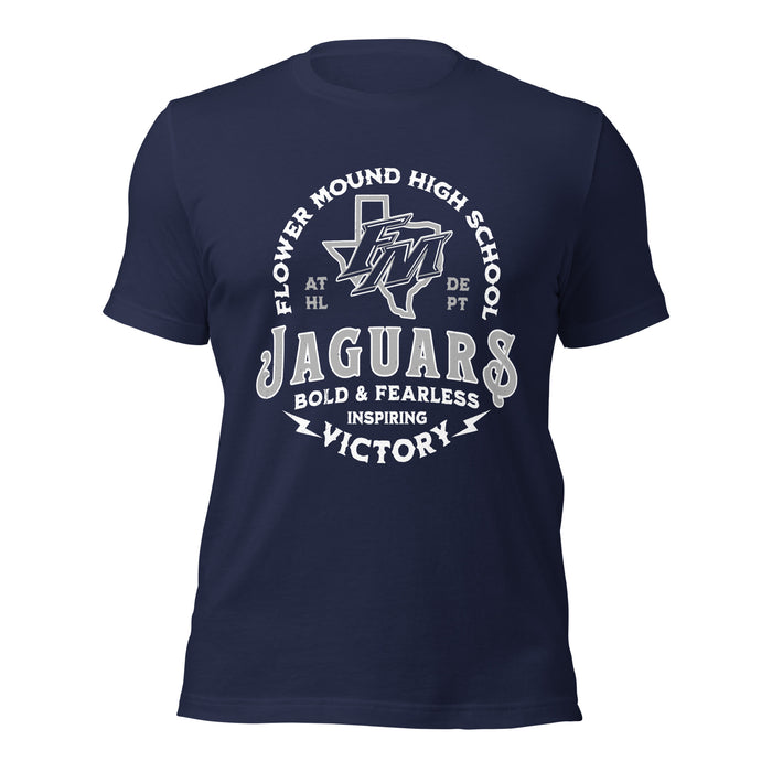 Flower Mound High School Jaguars Navy Blue Premium T-shirt 206