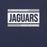 Close-up view of Flower Mound High School Jaguars Navy Blue Premium T-shirt 098