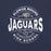 Close-up view of Flower Mound High School Jaguars Navy Blue Premium T-shirt 218