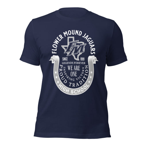 Flower Mound High School Jaguars Navy Blue Premium T-shirt 229