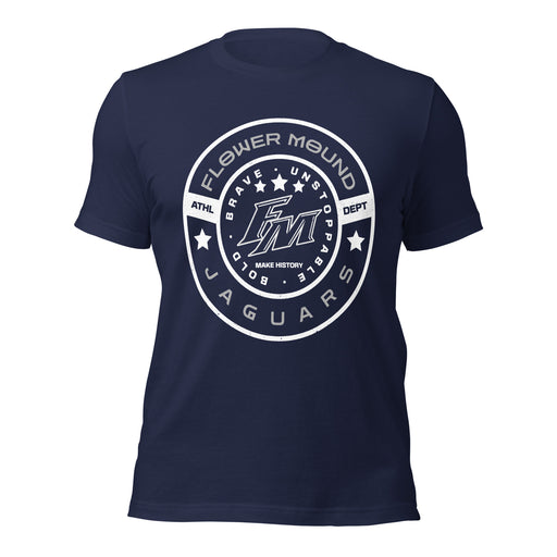 Flower Mound High School Jaguars Navy Blue Premium T-shirt 239